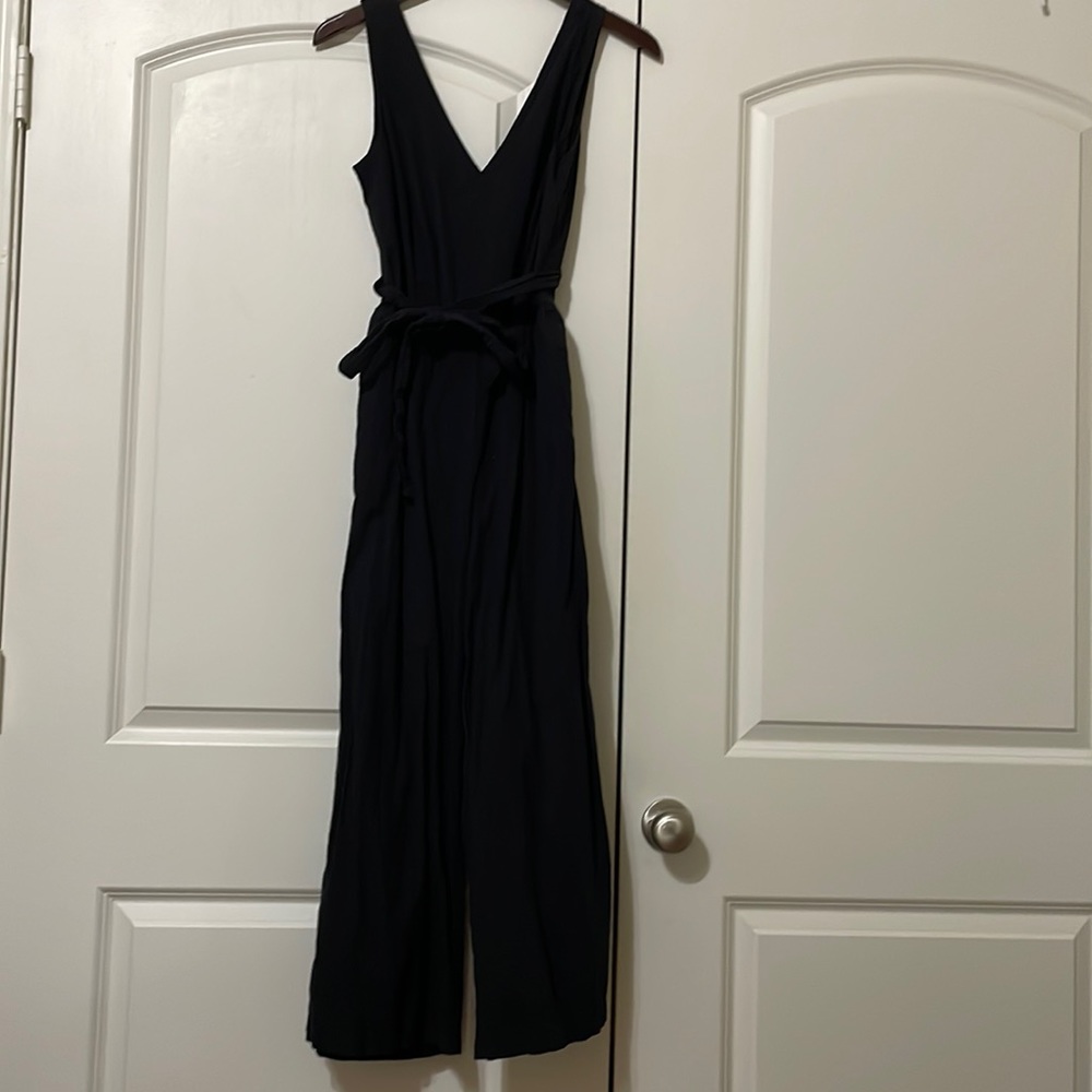 Lucky Brand Cotton Open-back Jumpsuit
